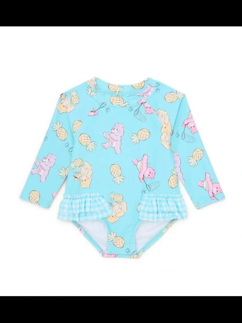 Care Bears Baby Girl Summer Gift Bucket 3–6M | Swimsuit, Carter’s Outfit & Plush